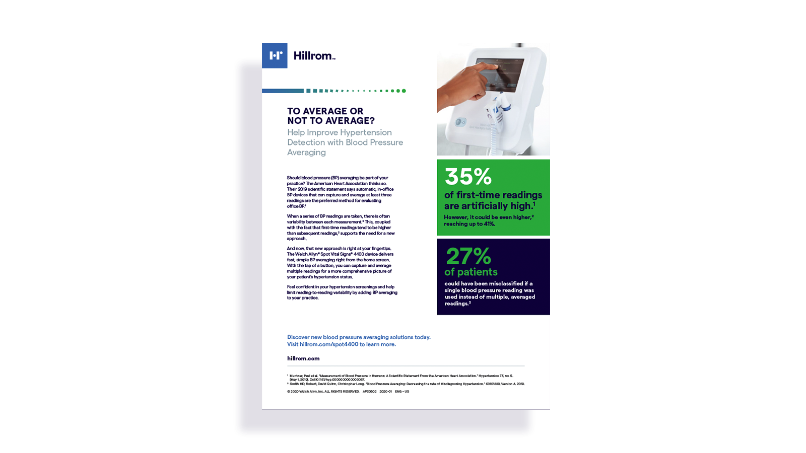 A thumbnail view of a whitepaper titled, “To Average or Not to Average?”